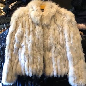 Saga Fur jacket real fox fur